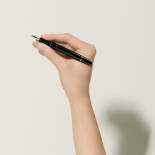 Plnící pero Montblanc Meisterstück Classique Platinum-coated F MB132467
