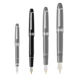 Plnící pero Montblanc Meisterstück Classique Platinum-coated F MB132467