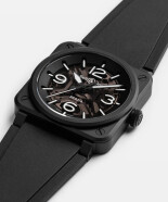 BR-03 Skeleton Black Ceramic BR03ABLSKCESRB