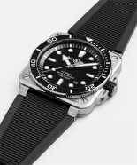 BR-03 Diver Black Steel BR03ADBLSTSRB