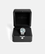 BR-05 36 mm Ice Blue Steel
 BR05ASBUSTSST
