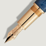 Great Characters Queen Fountain Pen (M) Blue Jean MB131977