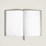 Notebook #146 Small Saffiano Leather Gray, lined MB134753