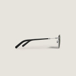 Squared Sunglasess Silver-coloured Metal Frame MB135567