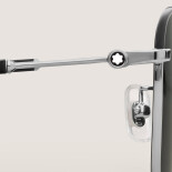 Squared Sunglasess Silver-coloured Metal Frame MB135567