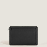 Grain Envelope Clutch Black MB220212