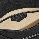 Grain Envelope Clutch Black MB220212
