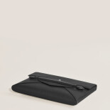 Grain Envelope Clutch Document Holder Black MB220215
