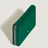 Soft Wallet 12cc Meduim with Zip Malachite MB220331