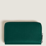 Soft Wallet 12cc Meduim with Zip Malachite MB220331