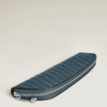 Meisterstück Atelier Crocodile-print 1 Pen Pouch Velvet Blue MB220485