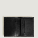 Meisterstück Atelier Crocodile-print Card Holder 4cc Black MB220487