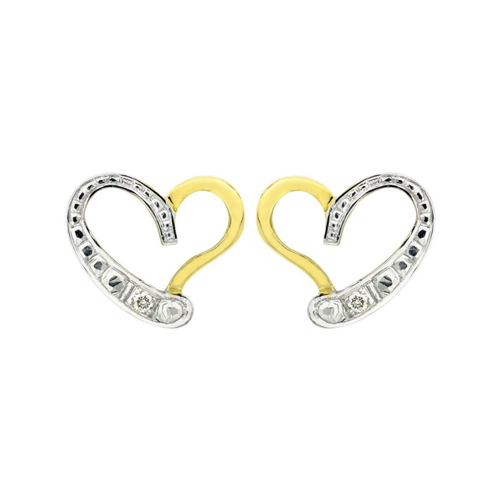 Zlaté náušnice s diamanty Altman Diamond 13ZP2100019