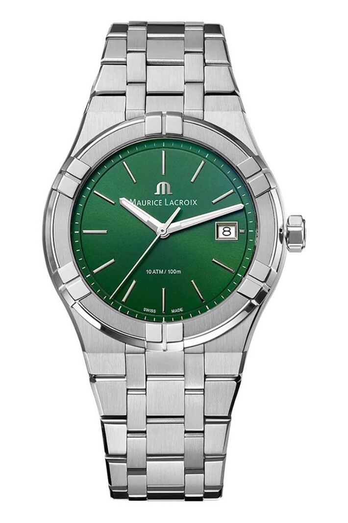 Aikon Quartz Date 40mm + extra řemínek AI1108SS00F630D