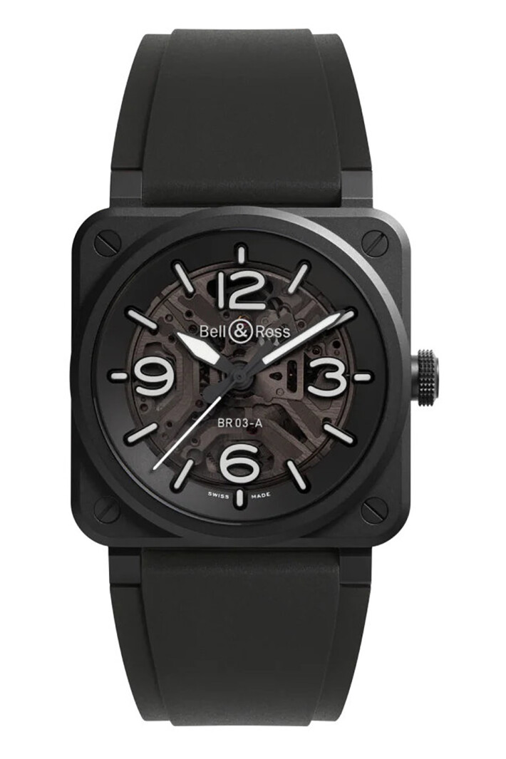 BR-03 Skeleton Black Ceramic BR03ABLSKCESRB
