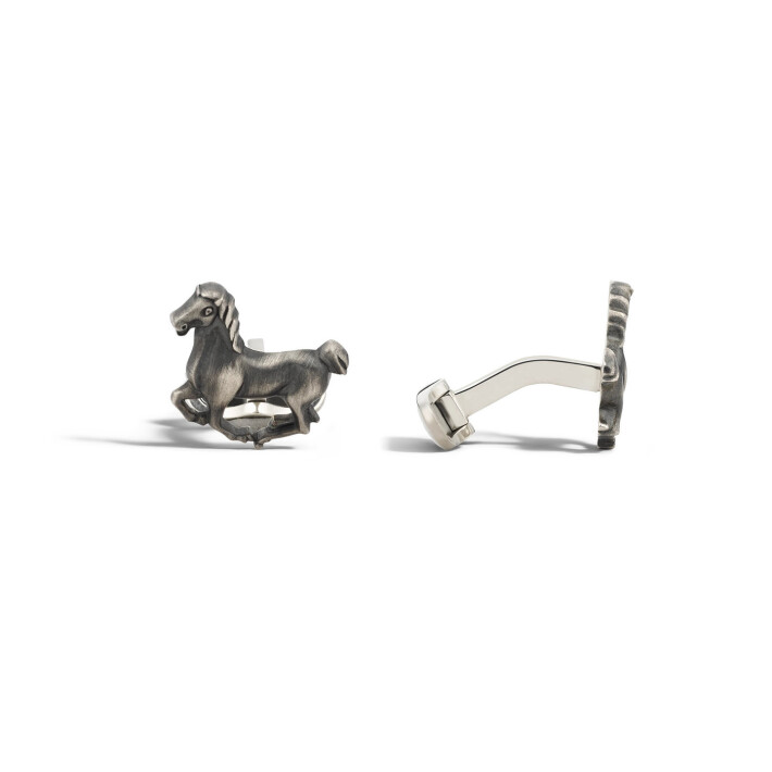 The Legend of Zodiacs The Horse Cufflinks, Silver MB128340