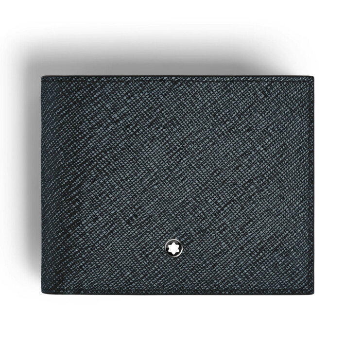 Sartorial Wallet 6cc Tweed Blue MB220384