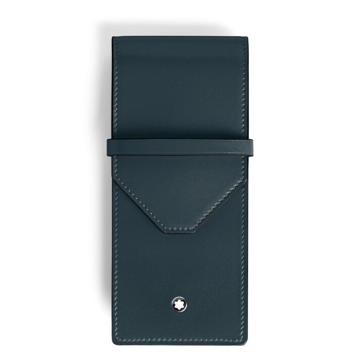 Meisterstück 3 Pen Pouch Velvet Blue MB220439