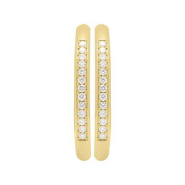 Zlaté kruhové náušnice s brilianty Altman Diamond 13ZP2001266C