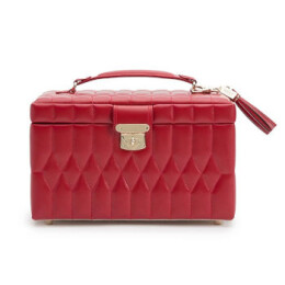 Šperkovnice Caroline Medium Jewelry Case červená 329772