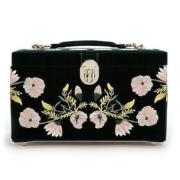 Šperkovnice Zoe Medium Jewelry Box tmavě zelená 393112