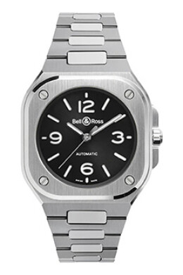 BR-05 36 mm Black Steel BR05ASBLSTSST