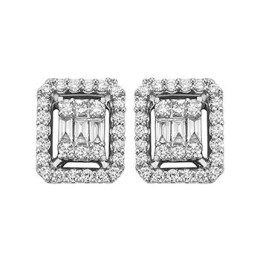 Zlaté náušnice s diamanty ERD2589