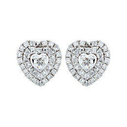 Zlaté náušnice s diamanty Altman Diamond KE910