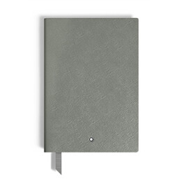 Notebook #146 Small Saffiano Leather Gray, lined MB134753