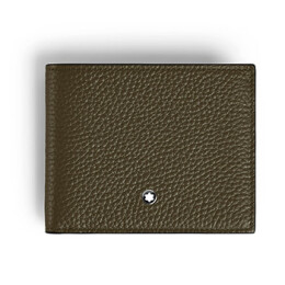 Meisterstück Selection Grain Wallet 6cc Khaki MB220197