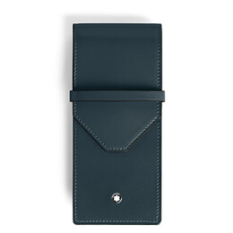 Meisterstück 3 Pen Pouch Velvet Blue MB220439