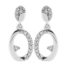Zlaté náušnice s diamanty Altman Diamond ZE102555