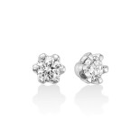 Zlaté náušnice s diamanty ERD2540010G7