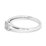 Prsten z bílého zlata s diamanty PR33216W